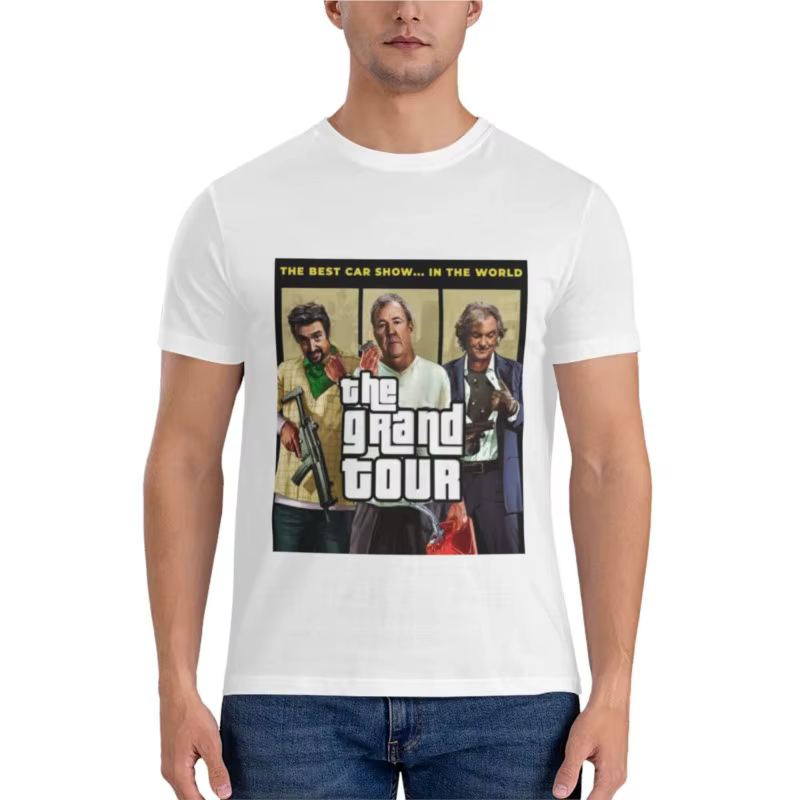 T-shirt graphique The Grand Tour Merchandise Essential pour hommes