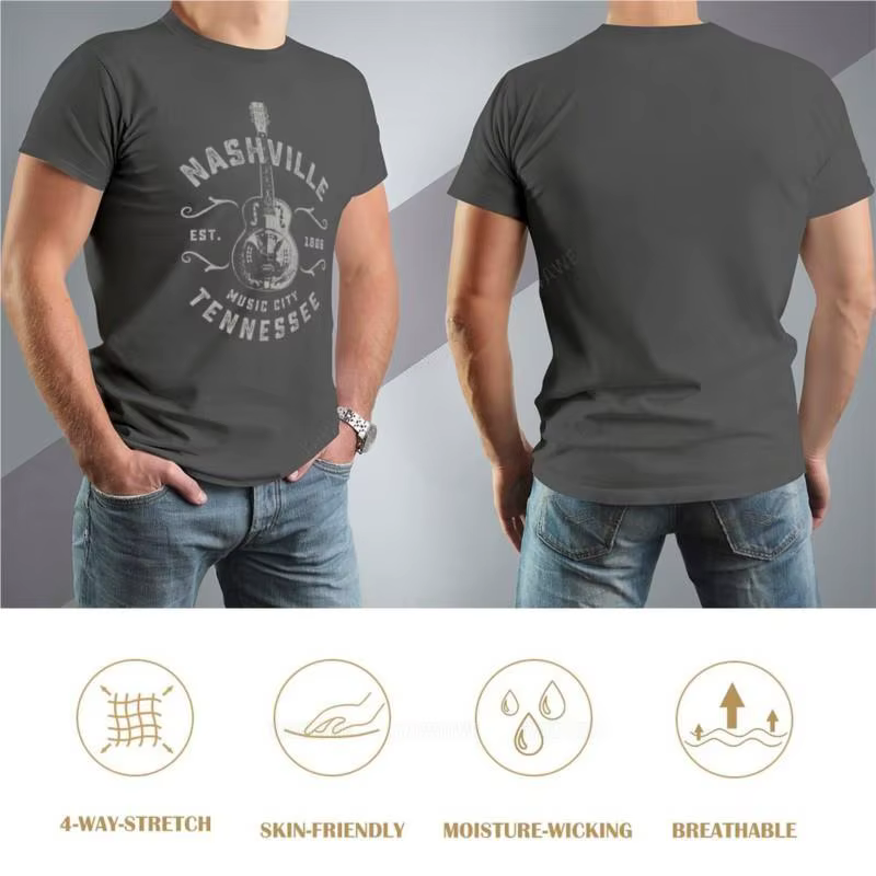 Nashville Music City Tennessee T-Shirt