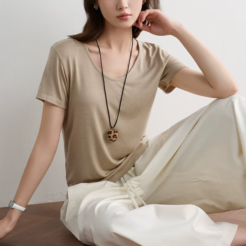 T-shirt en Lyocell pour femme