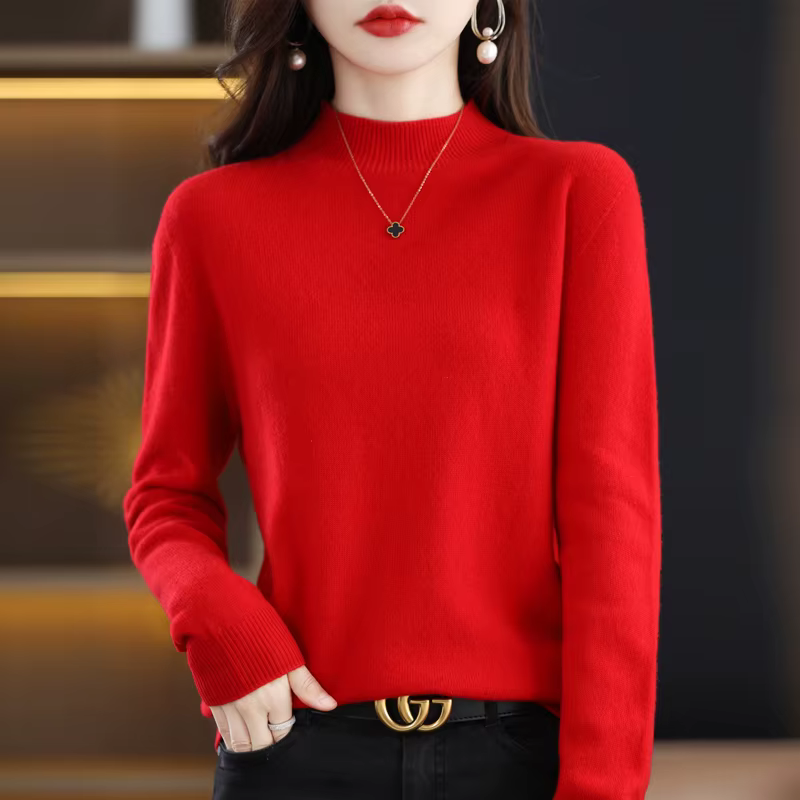 Pull en cachemire 100% laine mérinos pour femme