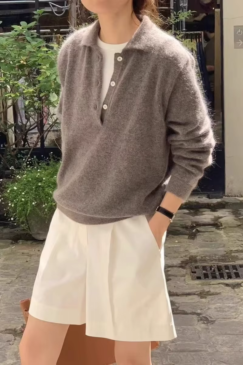 Pull en laine mérinos pour femme
