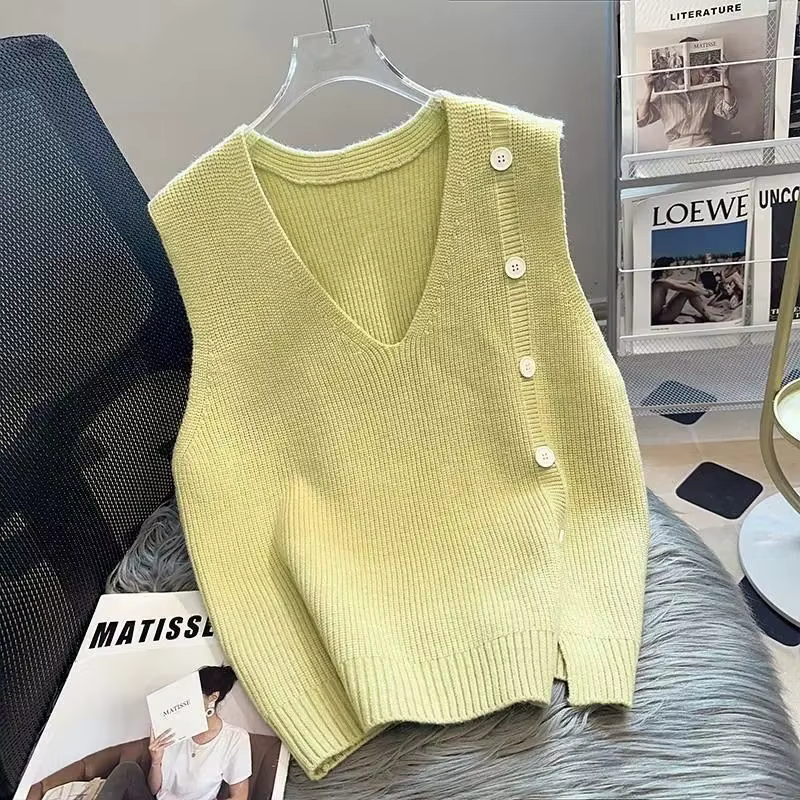 Gilet tricoté pour femmes