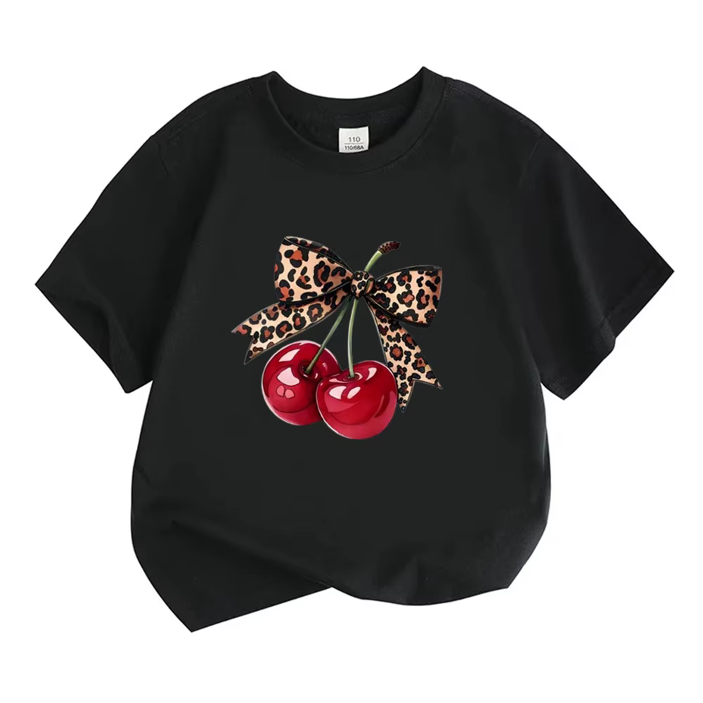 T-shirt pour enfants, T-shirts à manches courtes pour filles