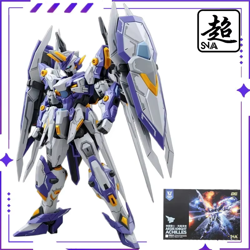SNAA Original Round Table Knights Series Rampage Warhammer - Galahad/ 1/144 Modèle de Mech mobile assemblé