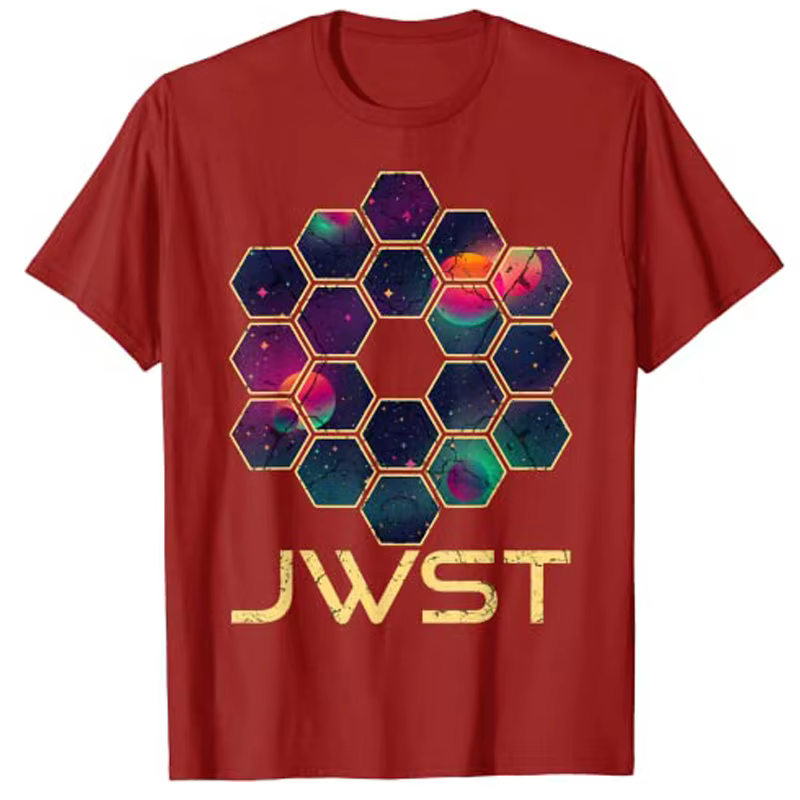 T-shirt du télescope spatial James Webb JWST Astronomy Science