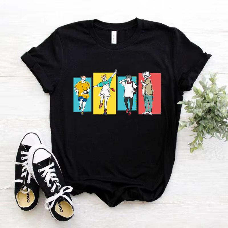 Manga japonais Gojo Satoru T-shirt hommes hauts Jujutsu Kaisen Anime