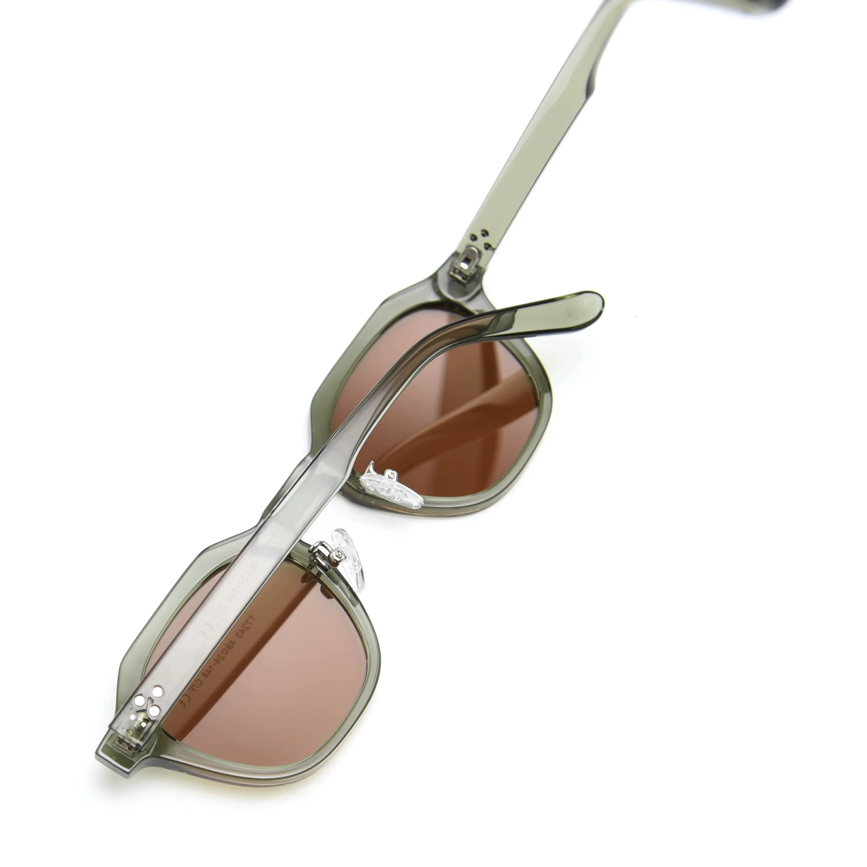 Lunettes de soleil polarisées pour femmes et hommes, TR90, carrées, polygone, Vintage, avec monture épaisse, marque de luxe, Design rétro