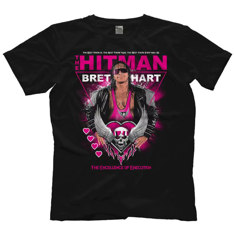 Bret le t-shirt Hitman Hart