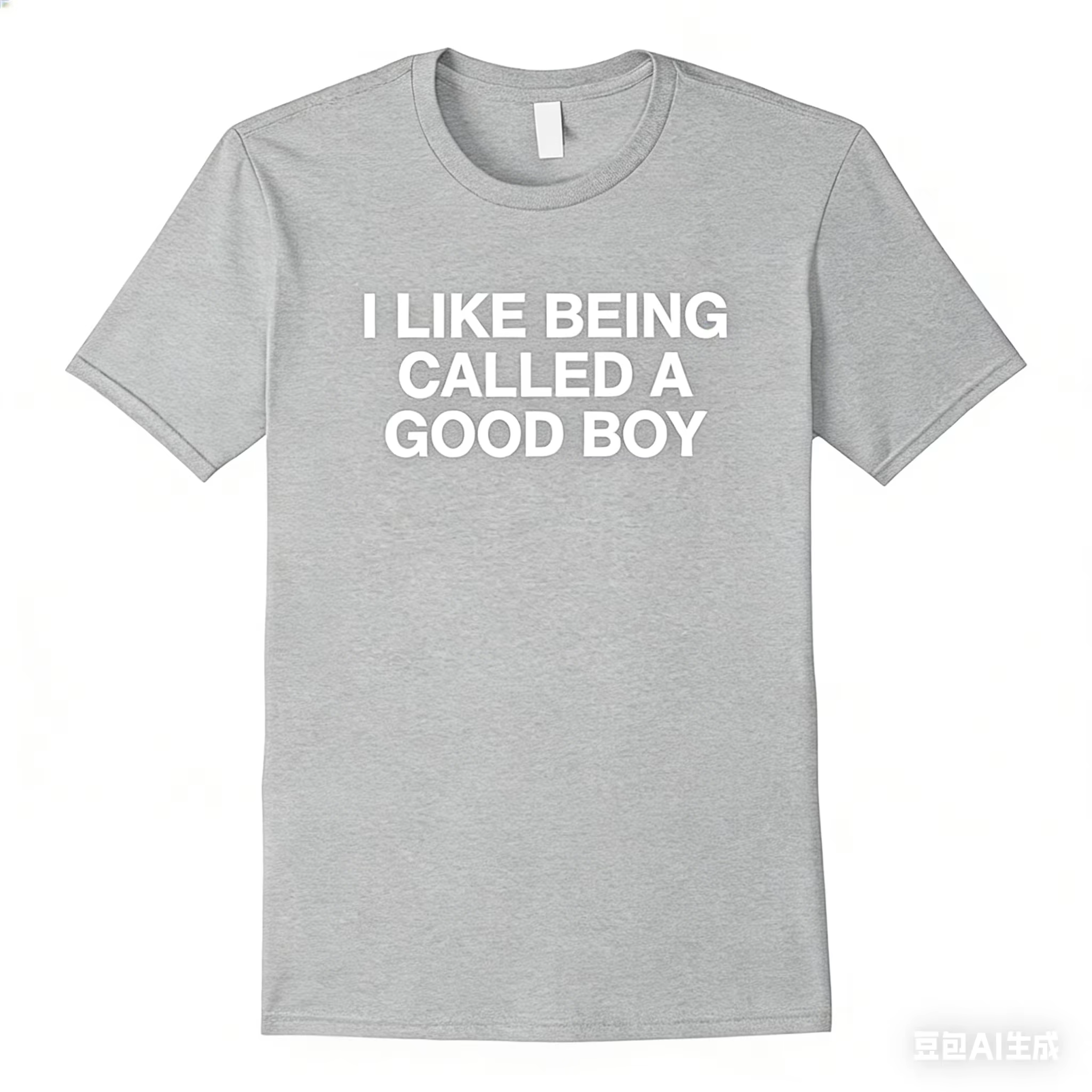 T-shirt imprimé « I Like Being Called A Good Boy » pour hommes et femmes