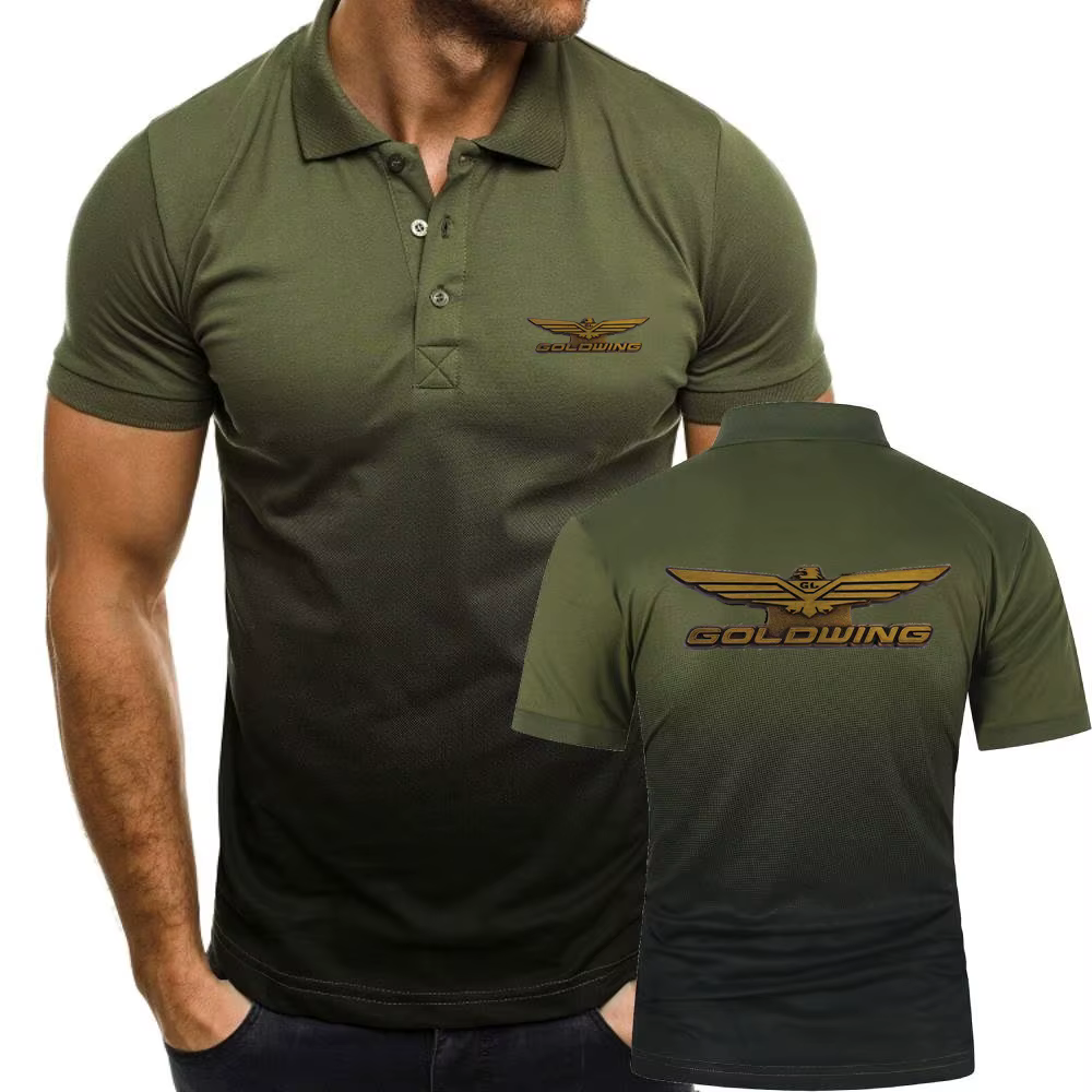 Polo Moto Rider Y-GoldOOGL1800 pour hommes