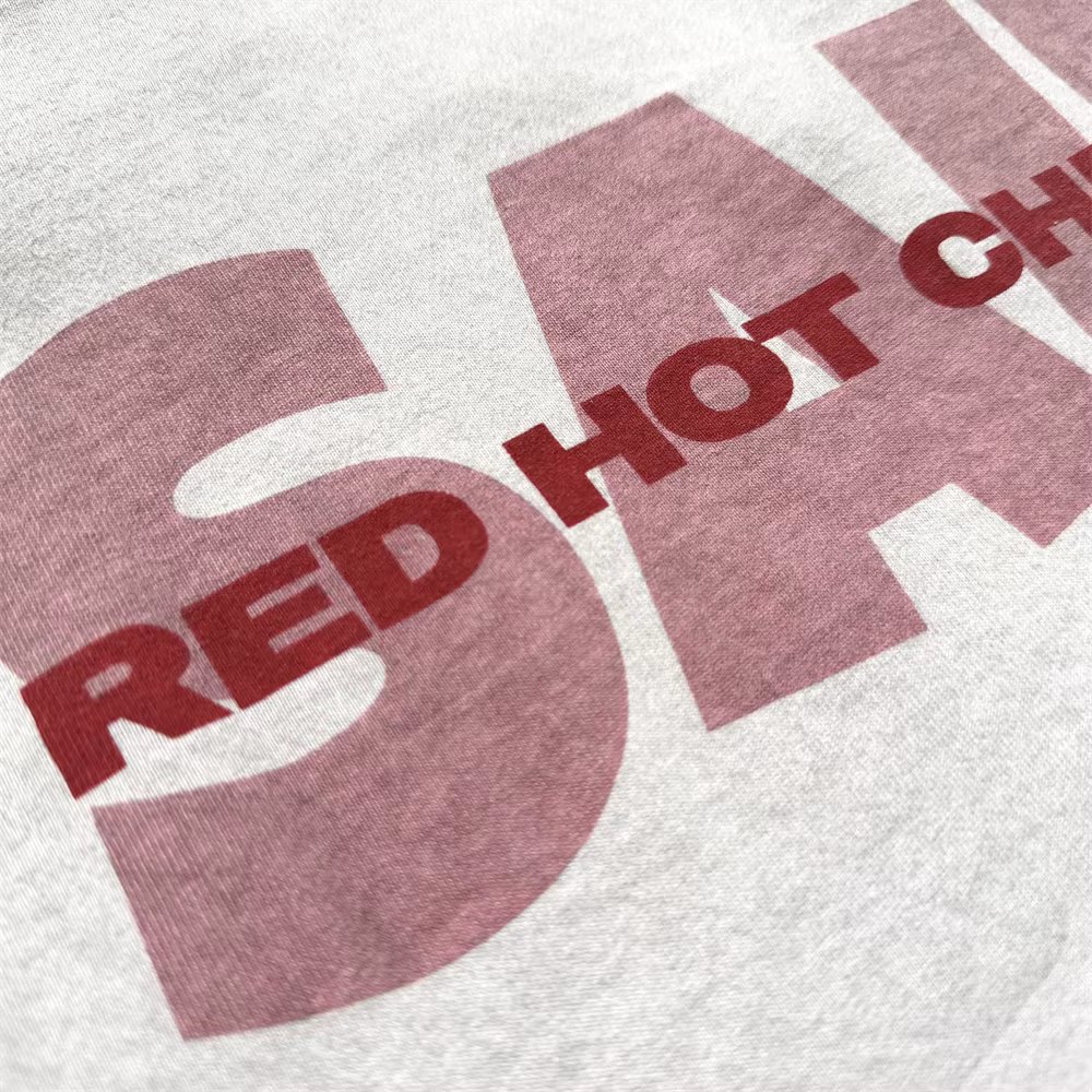 T-shirt à manches coupées RHCP Saint 26SS lavé pour hommes et femmes – Qualité supérieure