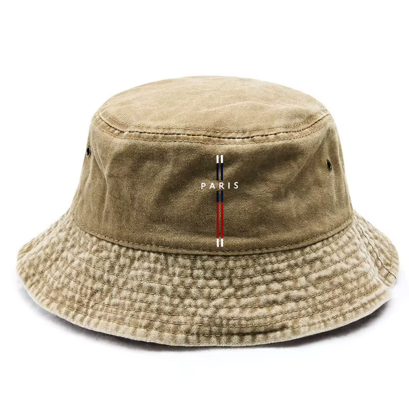 Chapeau Bob Imprimé PARIS Tendance pour Sports de Plein Air