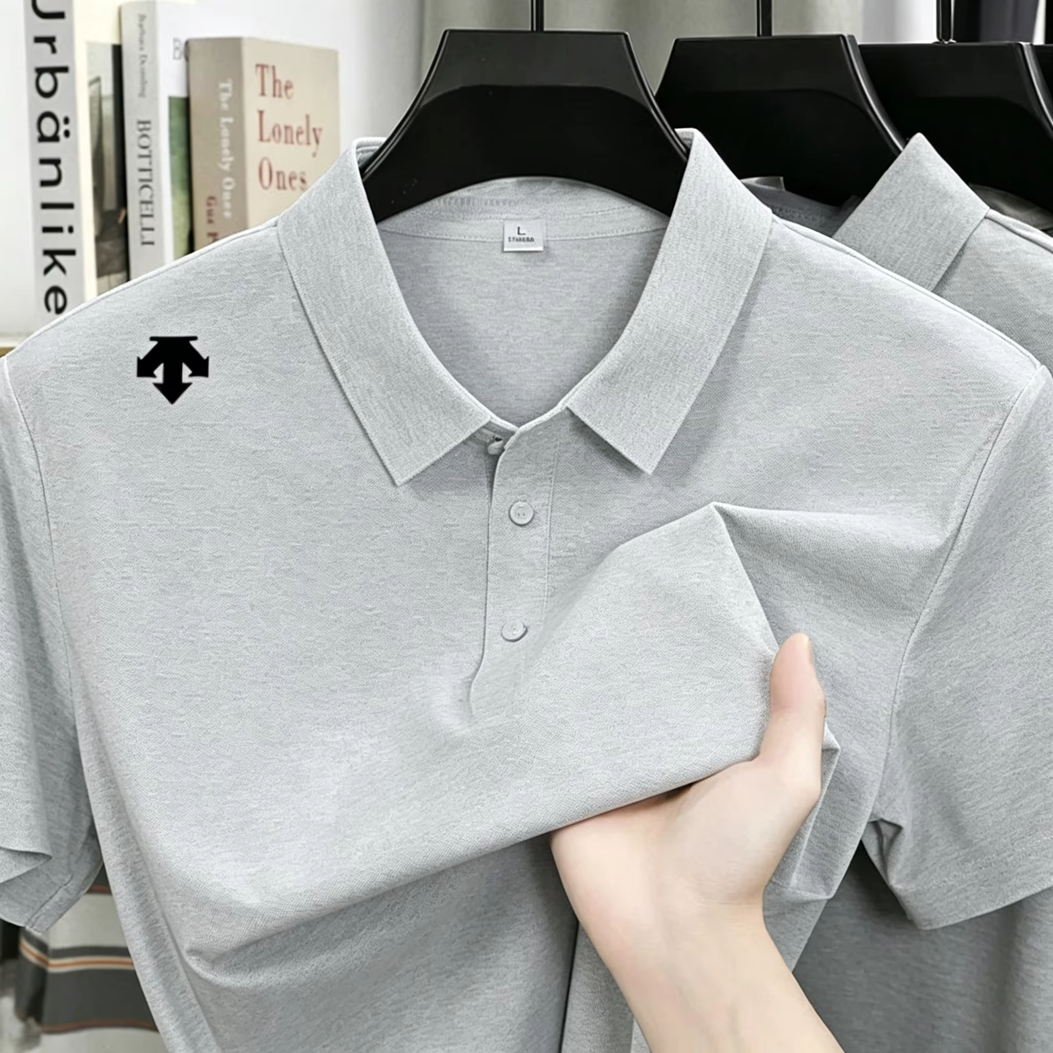 Nouveau Polo brodé pour homme 2026 – T-shirt de sport tendance