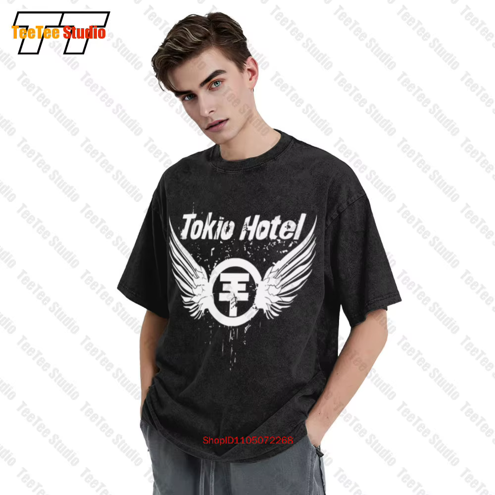 Tokio Hotel rétro Vintage T-Shirt surdimensionné Tom Kaulitz pull OXOD