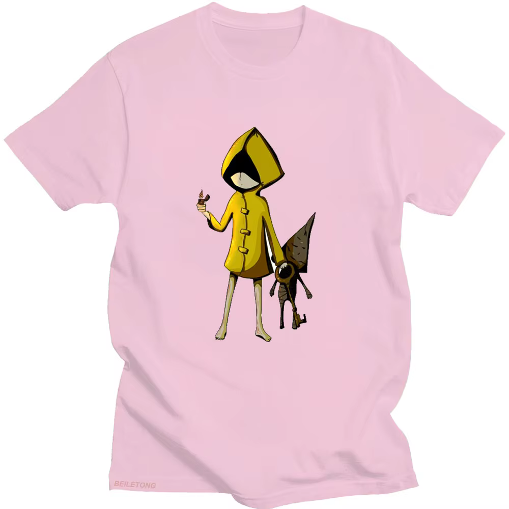T-shirt à manches courtes Little Nightmares Mono Cartoon Print