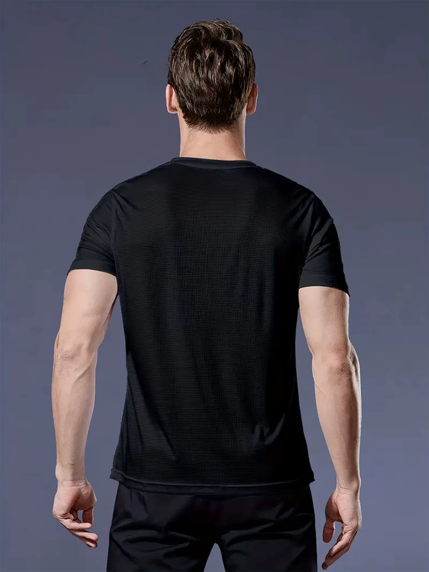 T-shirt à col rond pour homme