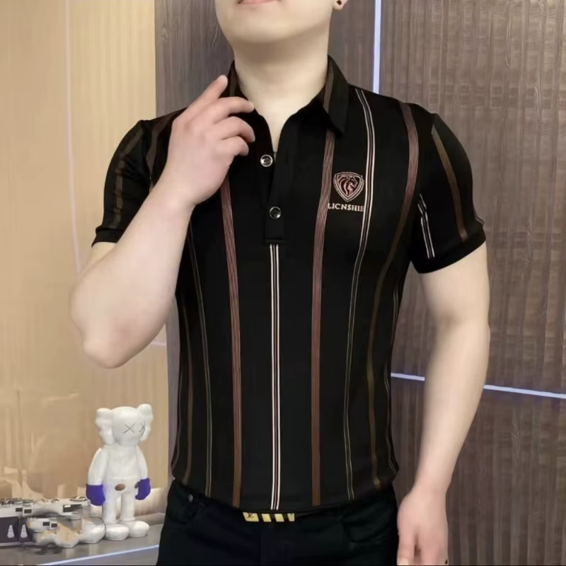 T-shirt Homme Été 2025 à Manches Courtes