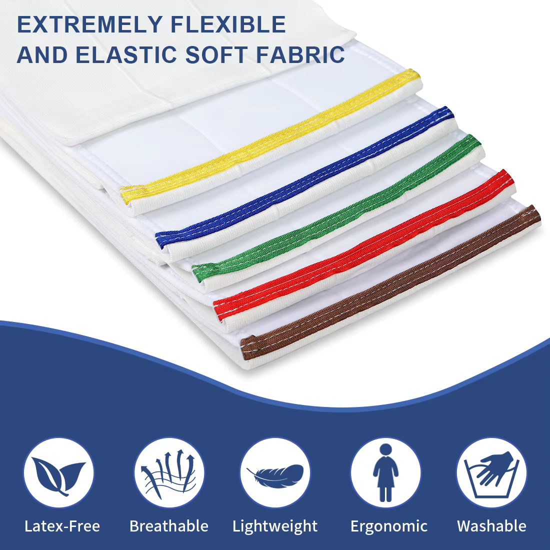 Ehucon Ceinture Abdominale Large - Bandage de Soutien Postopératoire pour Hernie