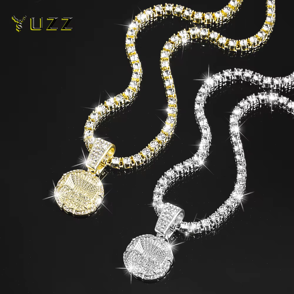 Collier pendentif délicat et brillant pour hommes et femmes
