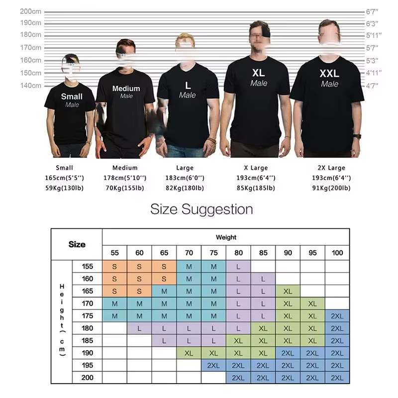 Équipe de personnalisation de t-shirts de haute qualité pour hommes et femmes. Ajoutez votre propre design