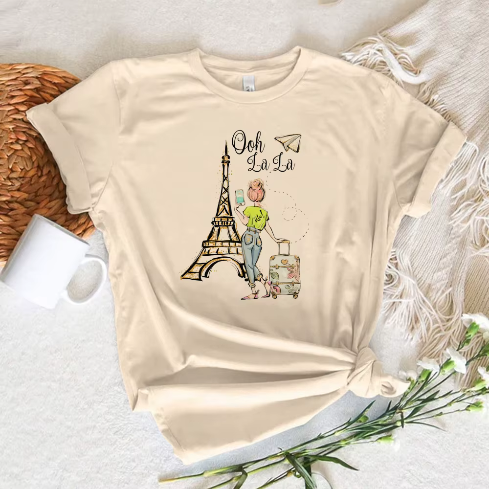 T-shirt Manga Japonais pour Femme, Vêtement Graphique, Comique, Paris