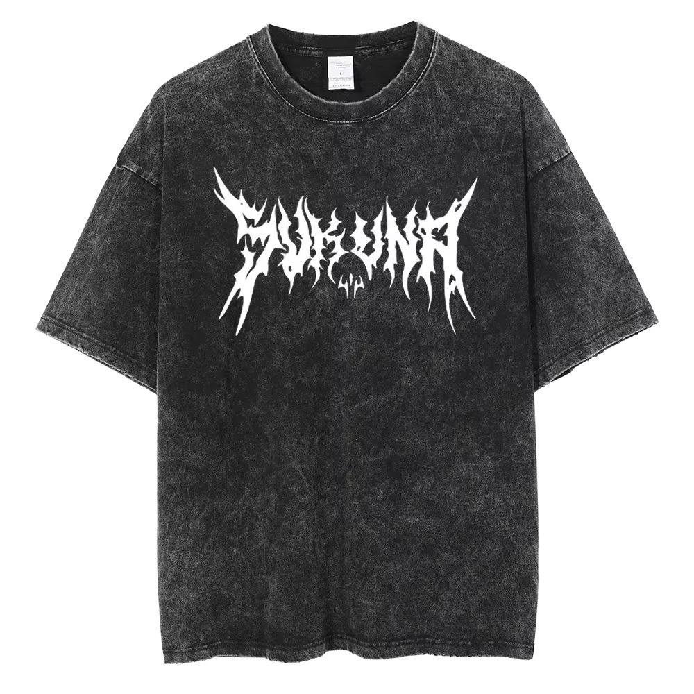 Anime Berserk Logo graphique imprimé t-shirt hommes femmes Vintage Manga T-shirts lavé coton
