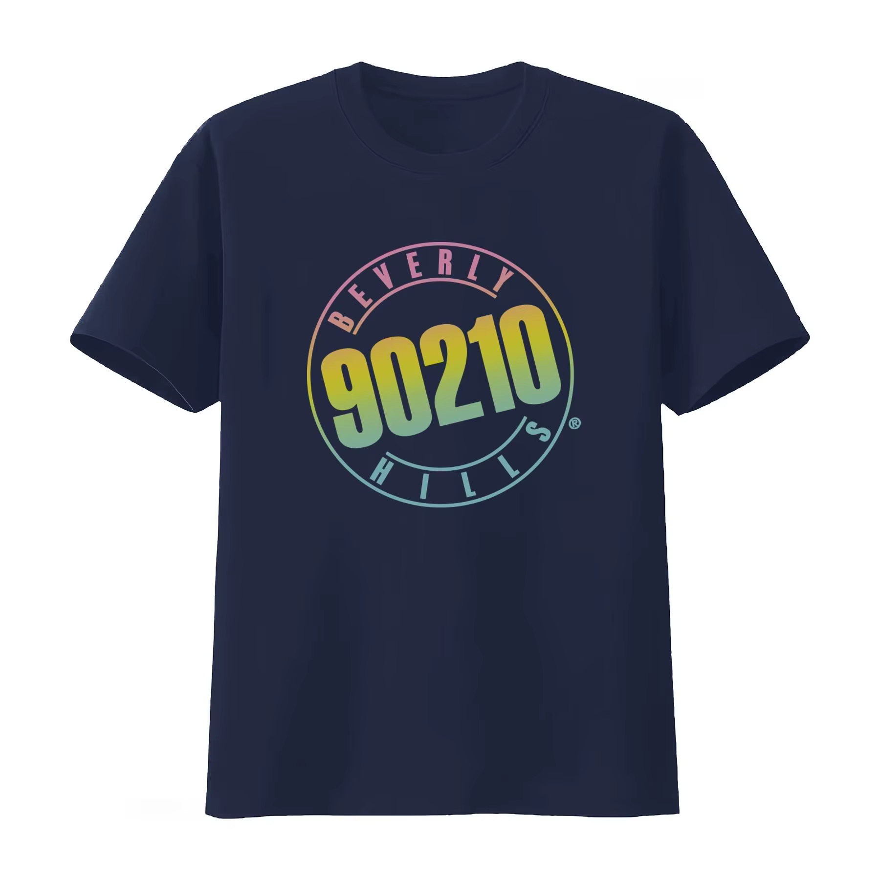 T-shirt rétro Beverly Hills 90210 avec logo