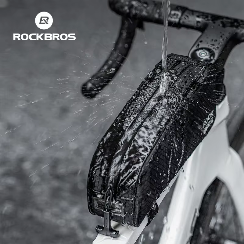 Sac avant étanche pour tube supérieur de vélo