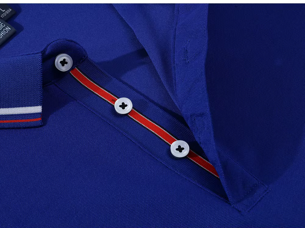 Polo homme manches courtes coupe ajustée