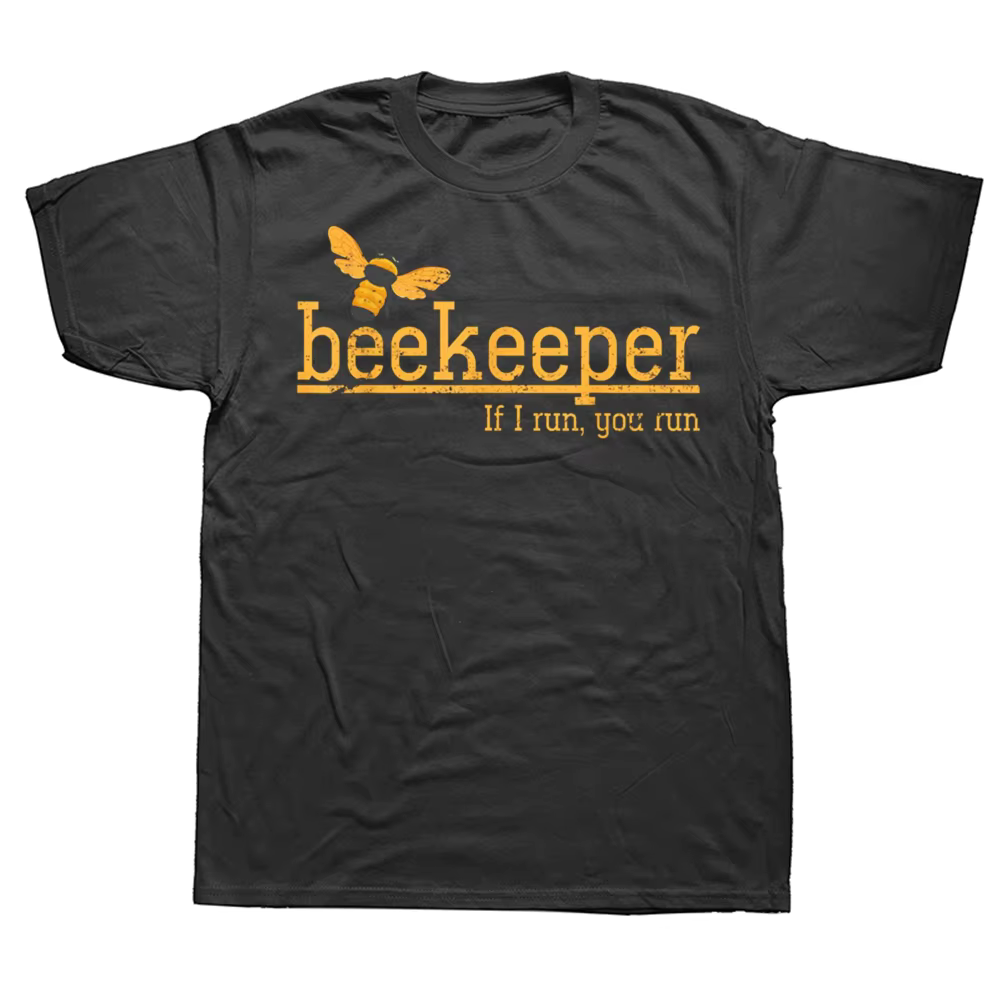 Drôle abeille miel amant apiculteur apiculture t-shirts hommes coton Humor Streetwear t-shirt à manches courtes unisexe vêtements amples