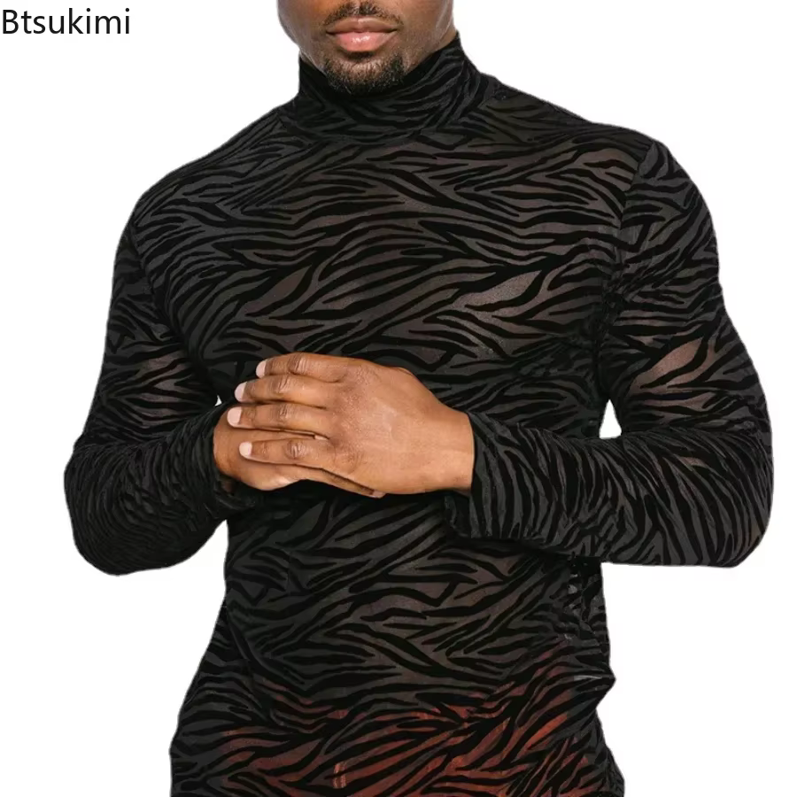 T-shirt à manches longues pour hommes