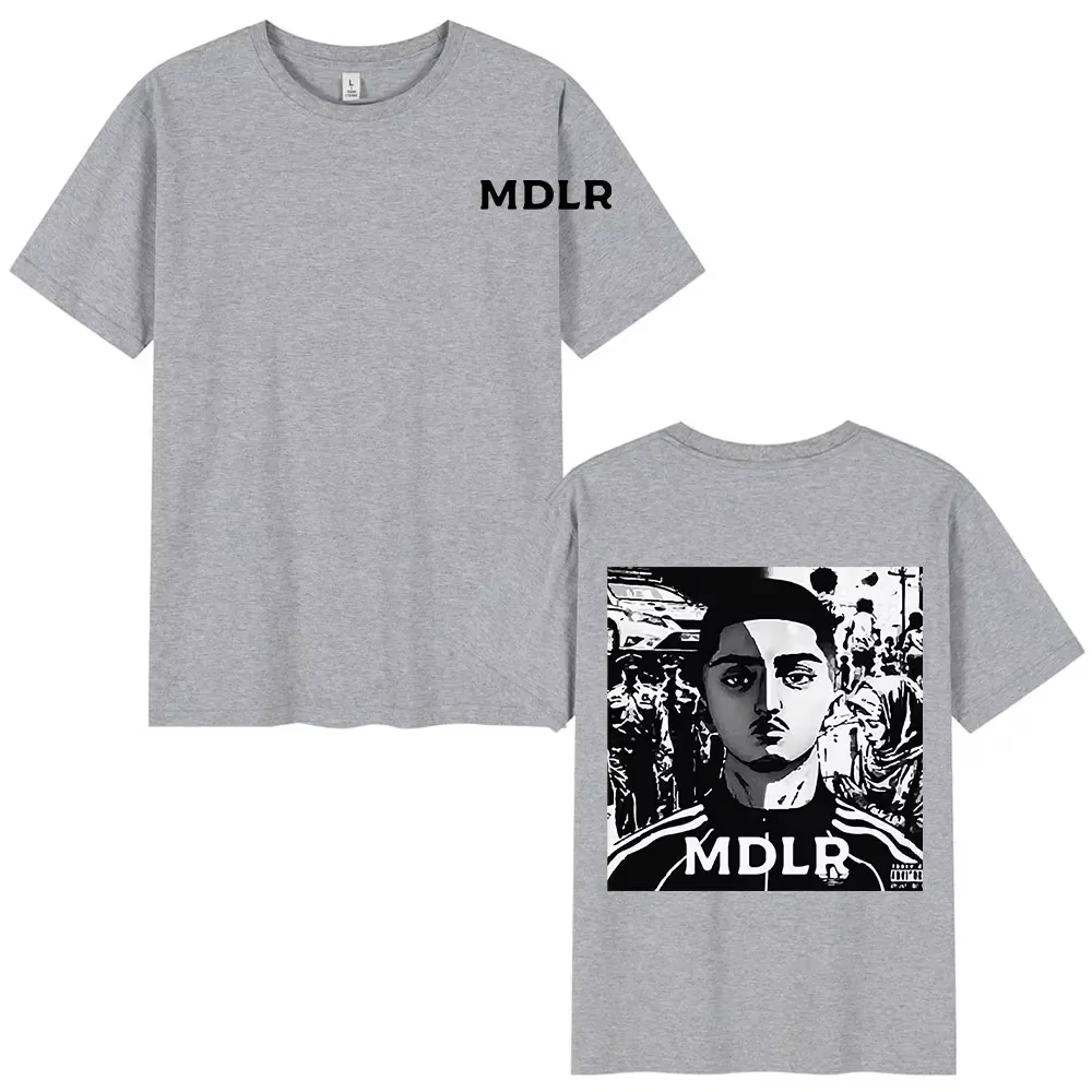 Rappeur Morad MDLR impression graphique t-shirt mode Hip Hop rue à manches courtes T-shirts hommes femmes haute qualité