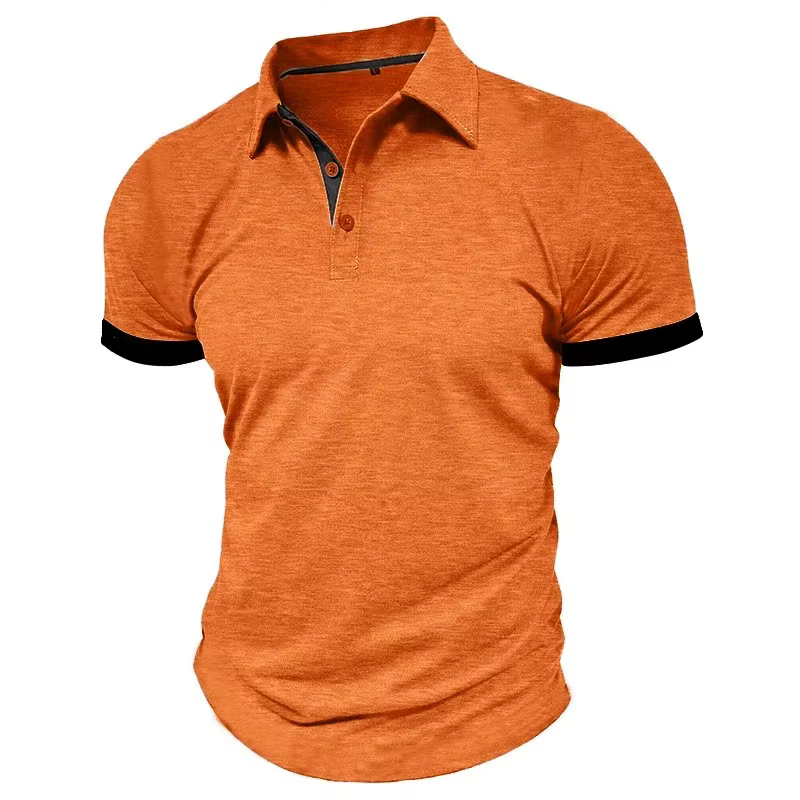 Polo à manches courtes pour hommes