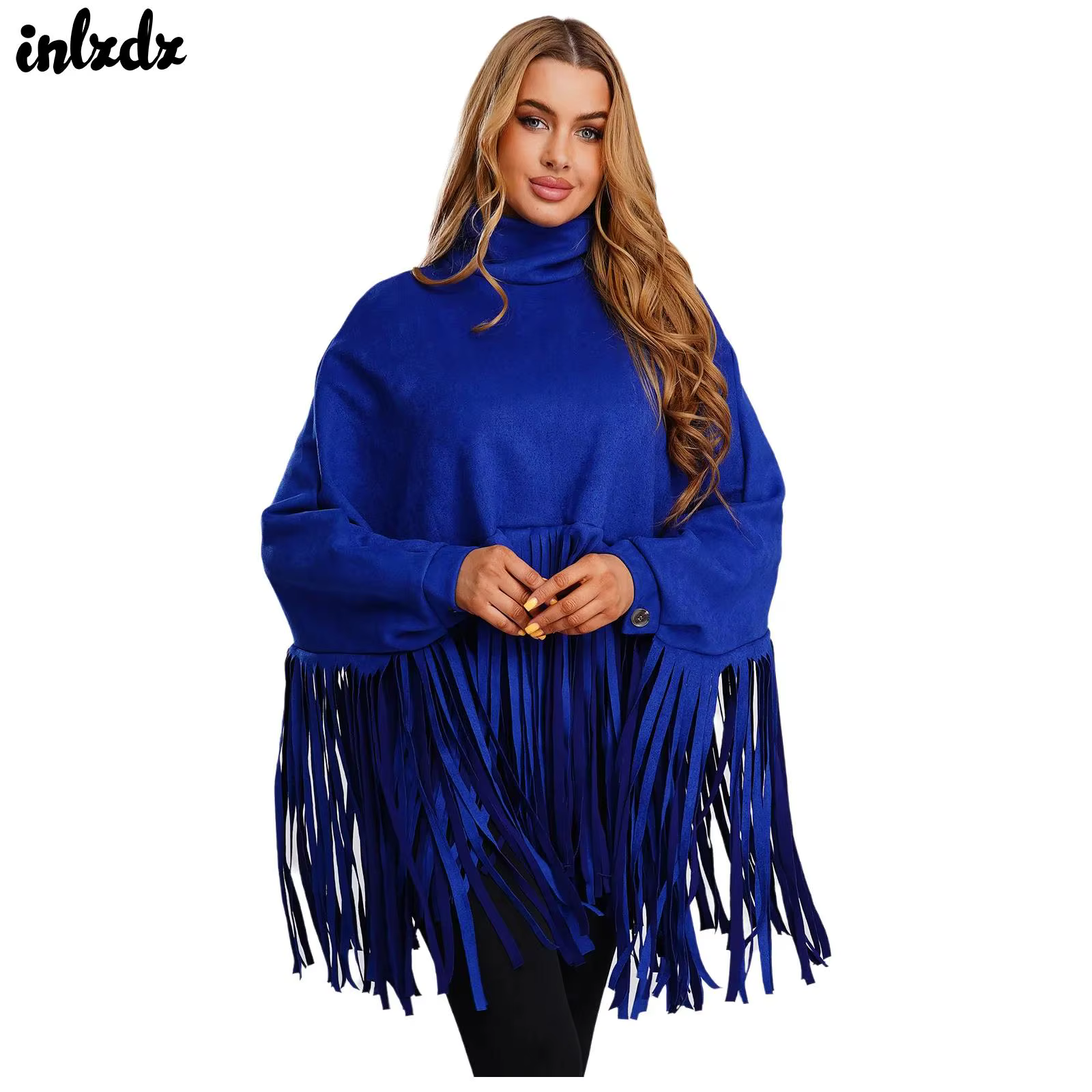 Pull rétro en Faux daim pour femmes