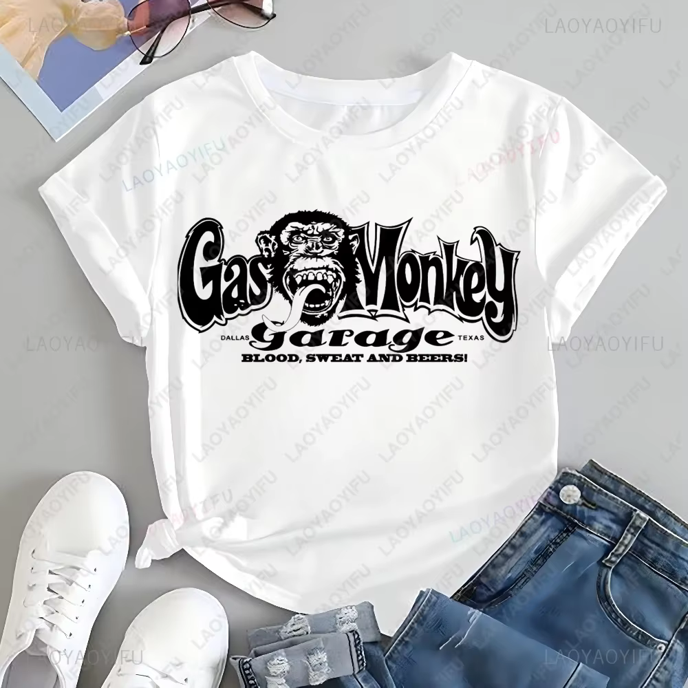 T-shirt imprimé Gas Monkey Garage