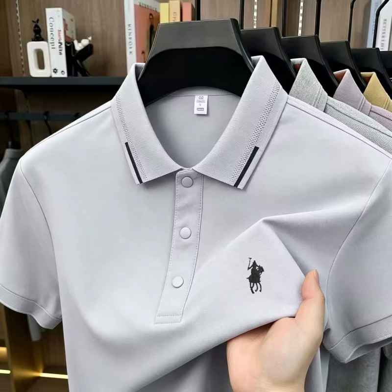 Polo brodé Paul pour homme