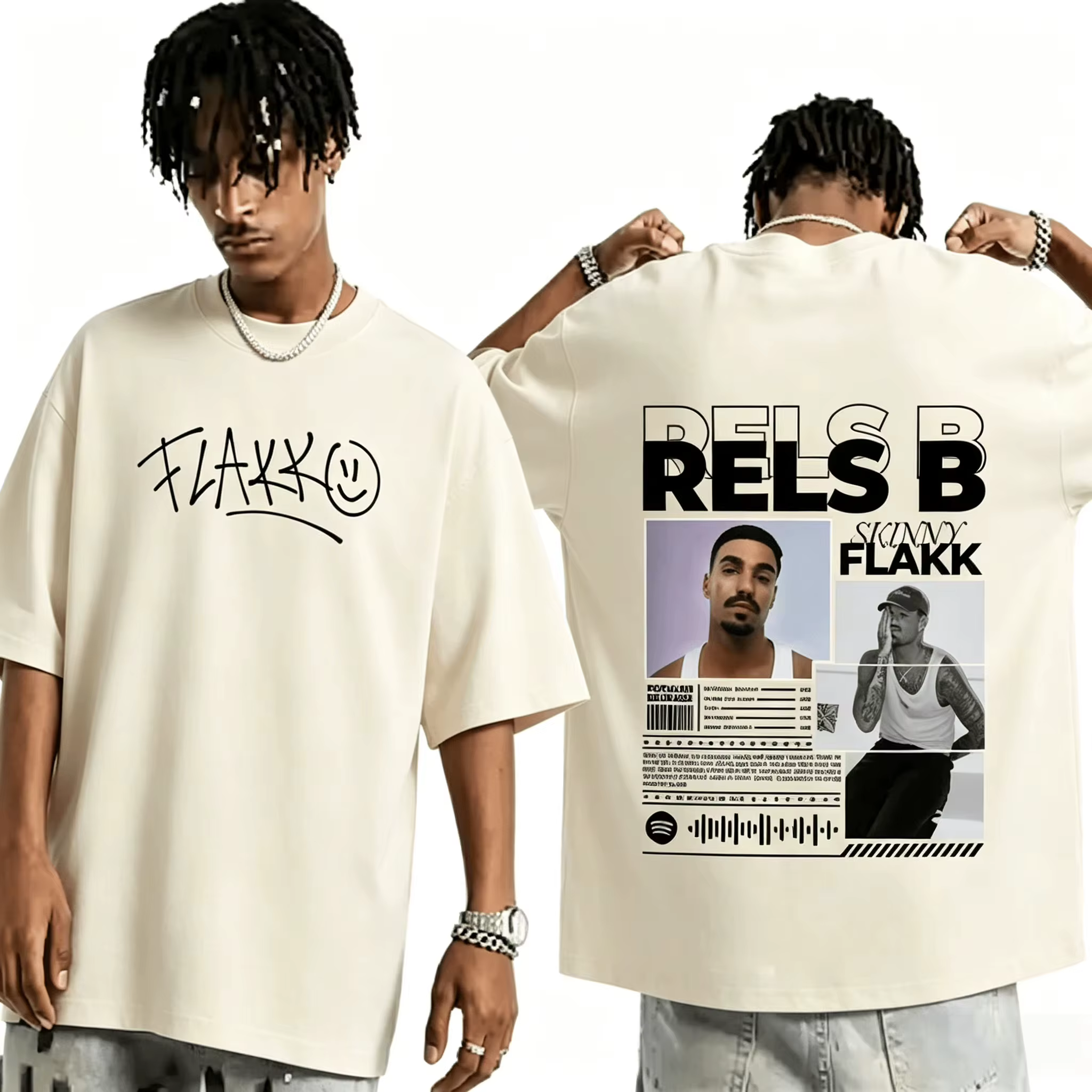 T-shirts Rapper Rels B LO QUE NO DIJE Merch pour Hommes et Femmes