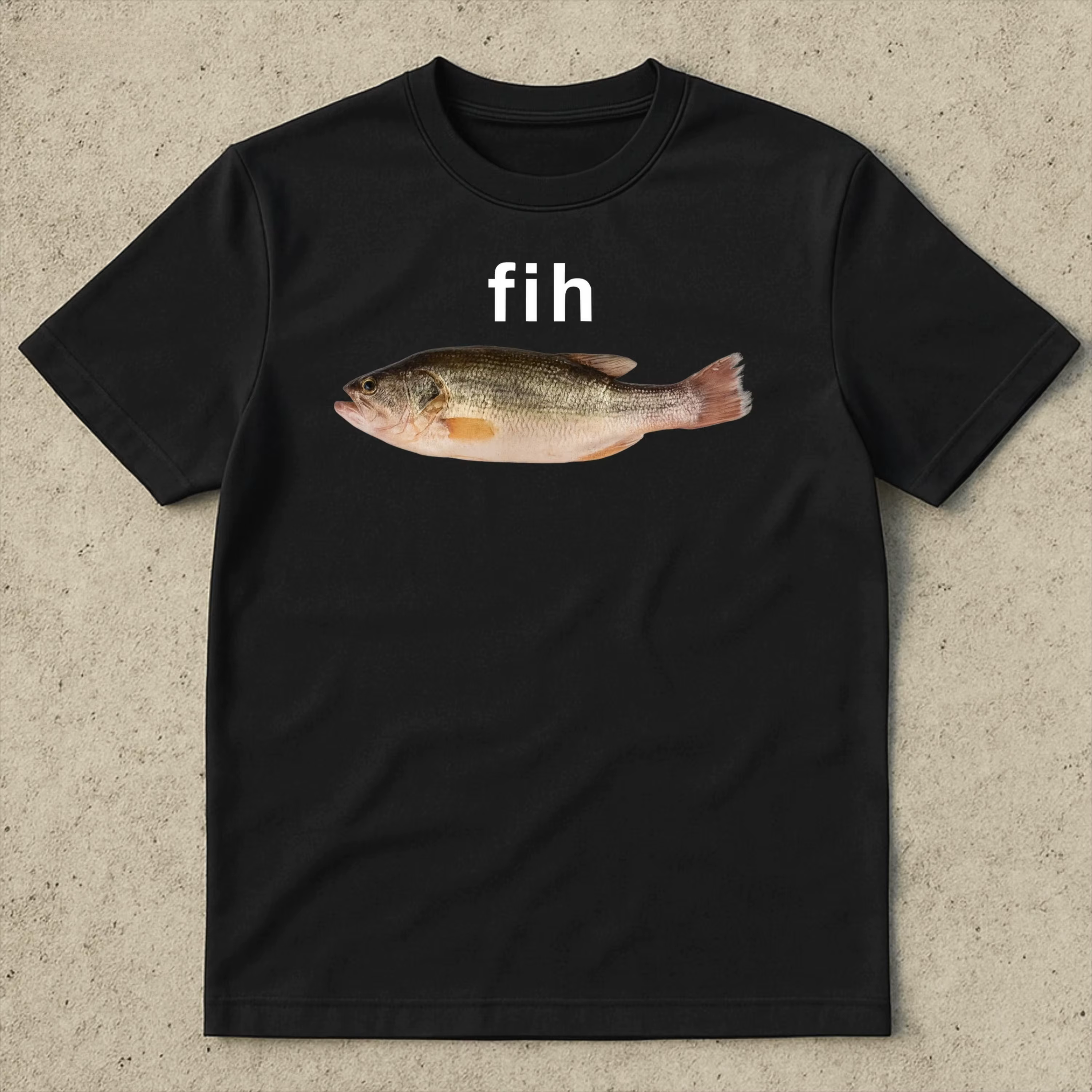 T-shirt Fih Fish pour homme