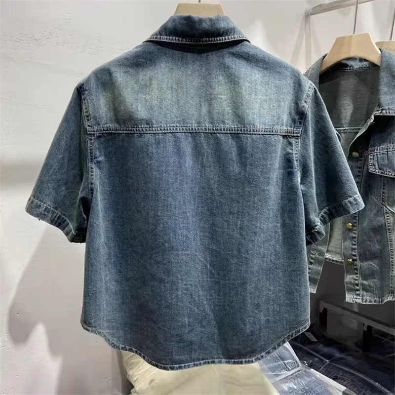 Chemise en jean pour femmes