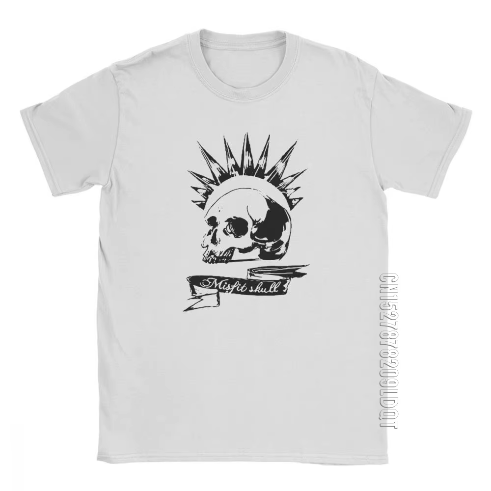 Drôle Mistic crâne la vie est étrange T-Shirt hommes coton