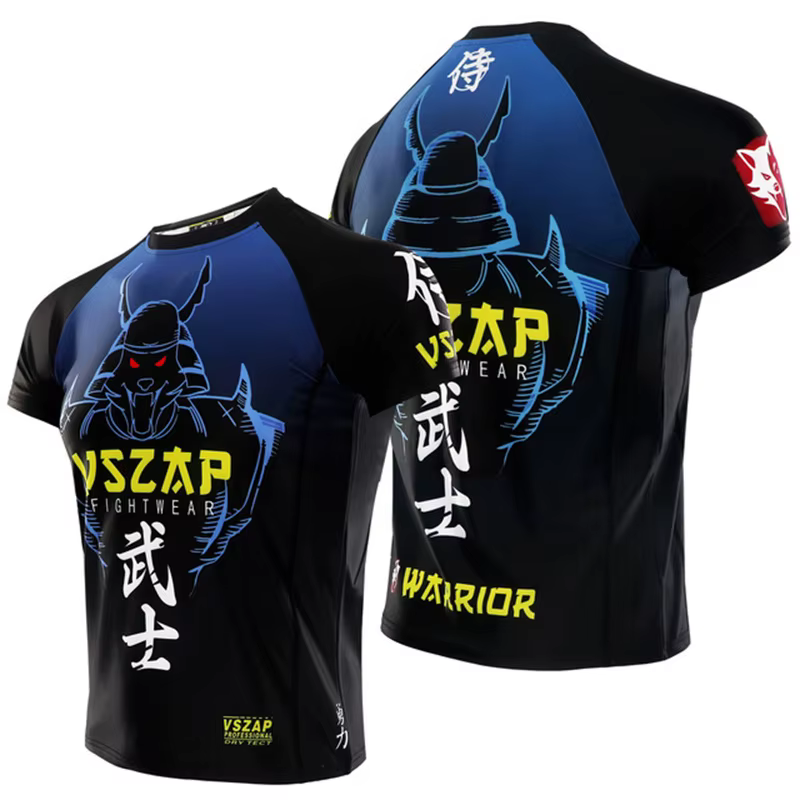 Muay Thai sport hommes T-Shirt drôle impression 3D à manches courtes