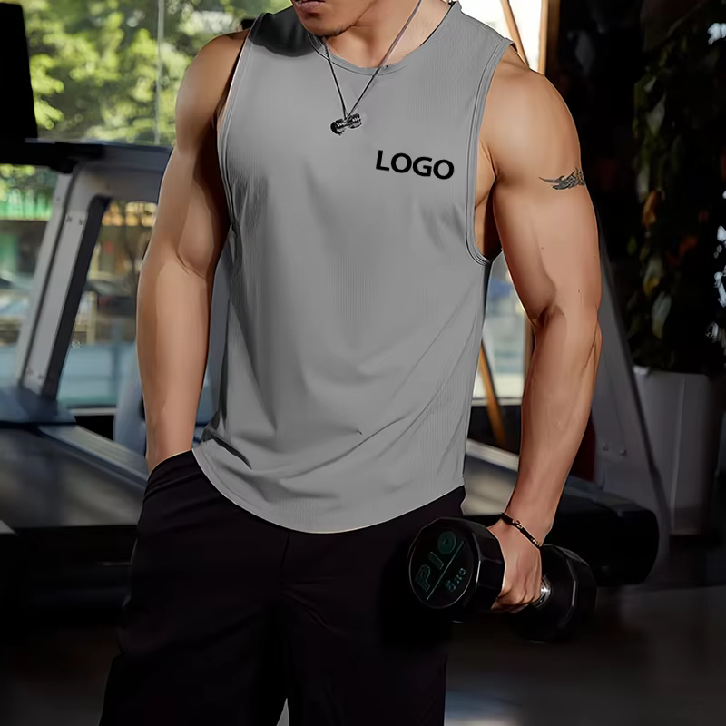 T-Shirt de Fitness sans manches pour hommes