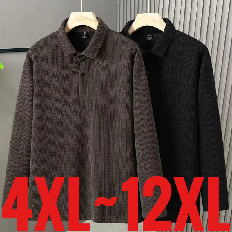 Polo à manches longues pour homme