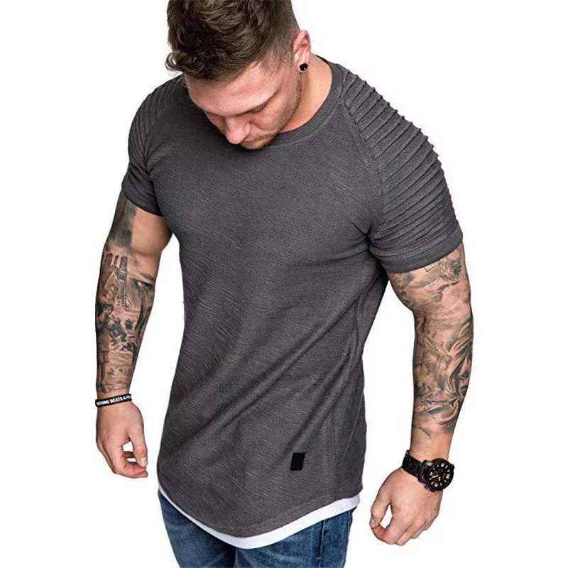 MRMT 2026 Nouveau T-shirt décontracté uni pour homme – Haut à manches courtes