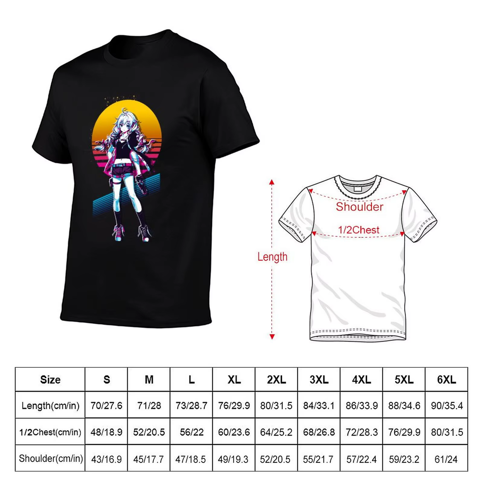 Honkai Impact - Kiana Kaslana *80s retro* T-Shirt