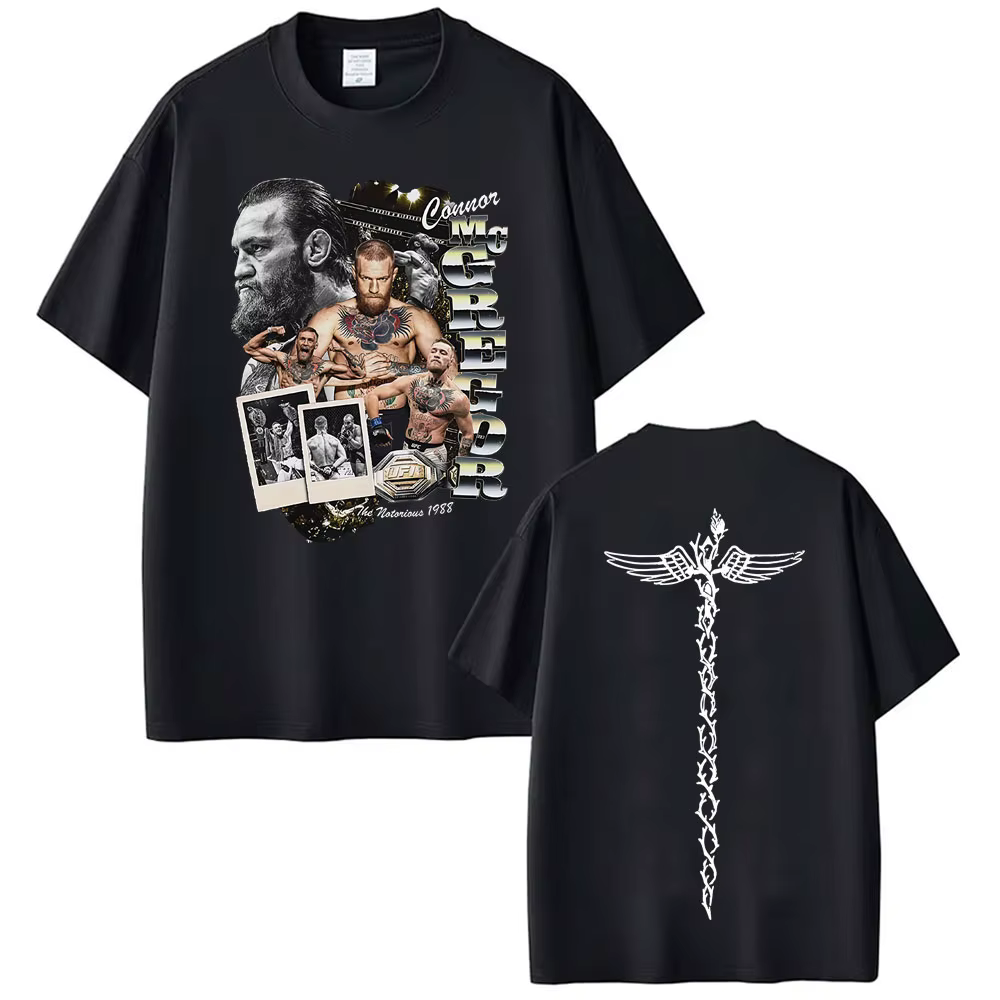 Conor Mcgregor The Notorious Vintage Graphic T-shirt pour hommes et femmes