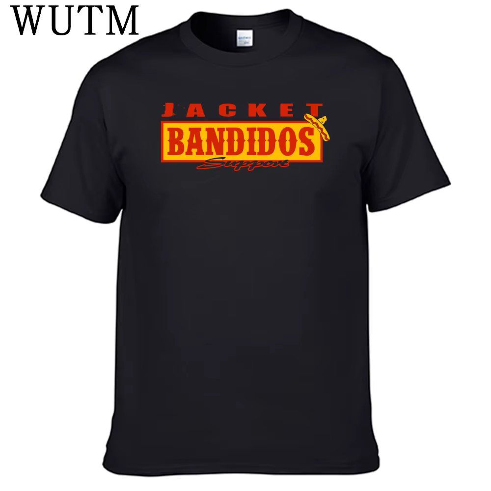 Bandidos Mc t-shirt 100% coton pour hommes, chemise