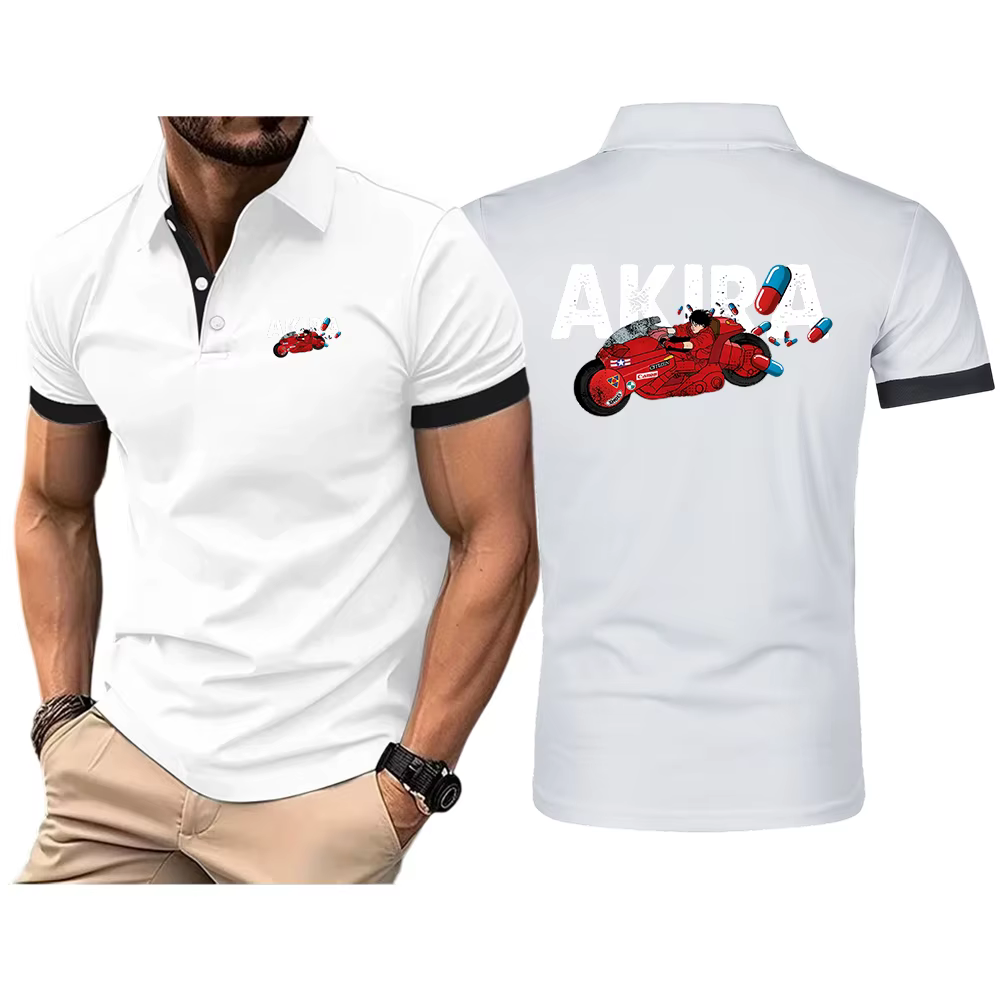 Polo de luxe à manches courtes