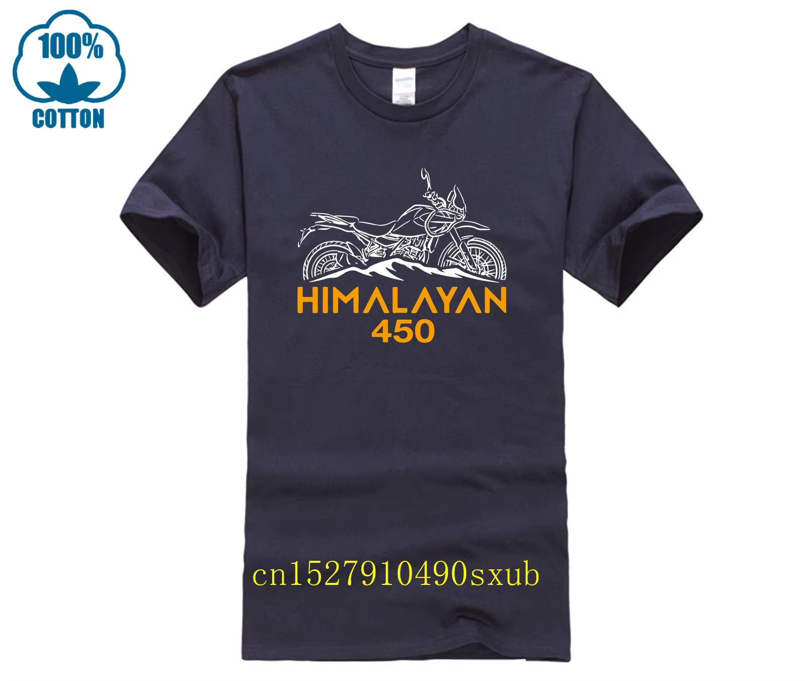 Nouveaux hommes Royal T-shirt décontracté Enfield himalayen 450 pour les motocyclistes T-shirt graphique été manches courtes 100% coton S-4xl