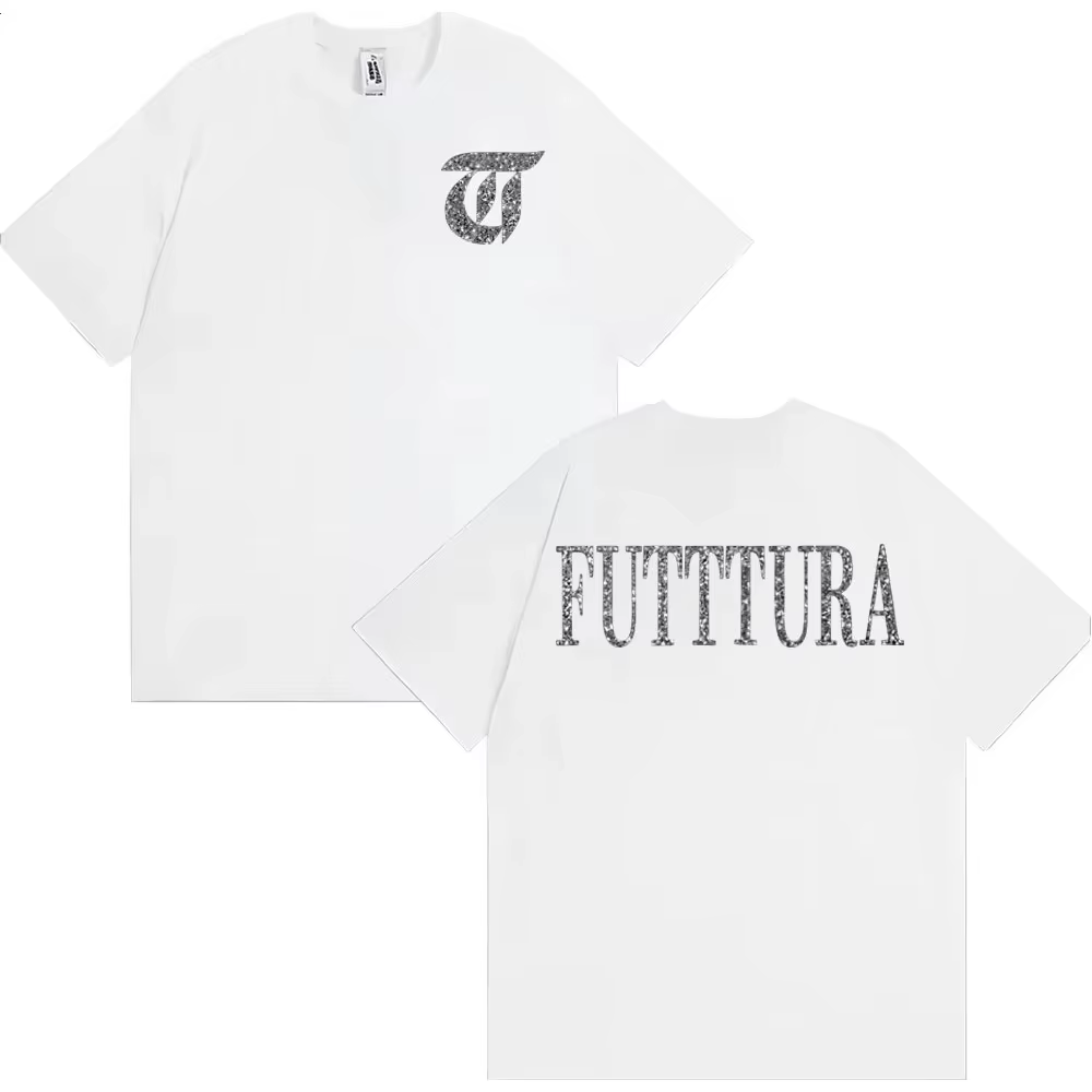 Chanteur Tini Stoessel Futtura Album Logo t-shirt hommes femmes vêtements Harajuku esthétique T-shirts décontracté